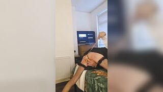 slo play anal toy and flogging.