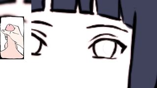 Adult Hinata lying stripped with biggest breasts and massive knob (Adult Parody of Naruto) 10 Minute Edging Defiance