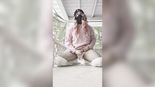 Sissy Femboy Cums in thirty Seconds