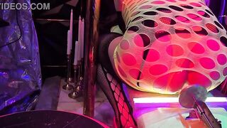 Hardcore booty widening with toy joy xxx