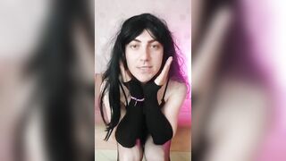 Model of Shadows: Femboy Horror Fashion