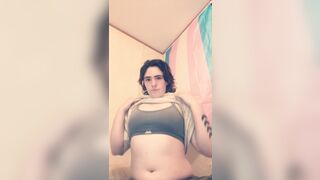 Undress Tease With My Mommy Just Outside My Room