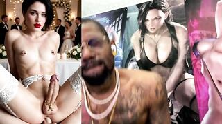 Gigantic Black Beauty Dong Jerking Off And Cumming In The Casino, Transgender Angel Sucking Her Dick In The Gym, Trans Cowgirl Cum Screwing At A Wedding, Preggo Trans Influencer, AI Generated