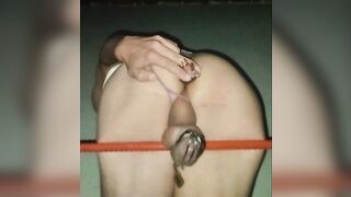 ❤️SISSYSLUT, CONSUMMATE ARSEHOLE PLAY SEX-TOY IN CHASTITY