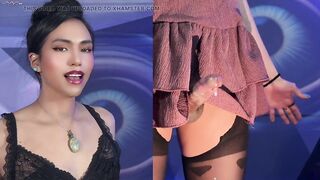 Hard Penis Peeking Beneath My Petticoat