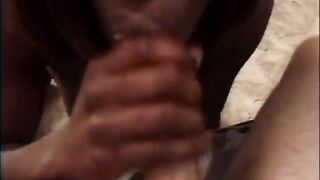 Lustful black craves to get permeated with her pink sex-toy in advance of screwing