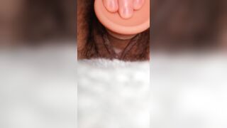 Not fast Banging My Creamy FTM Cunt With My Fave Sex-toy