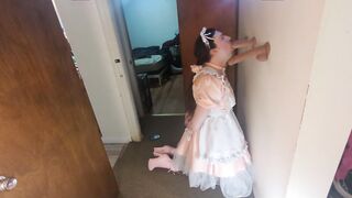 Sissy Katya's mouth training
