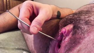 Transguy sounding peehole