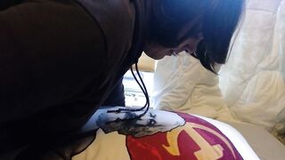 Marxist Transsexual Humps Her Karl Mark Body Pillow