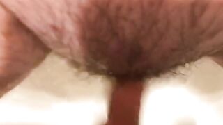 MTF manpussy snatch rubbing with ejaculation