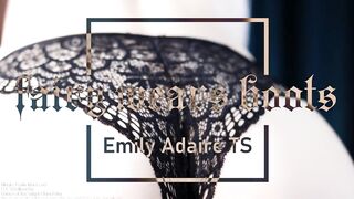 Fairy Wears Boots TRAILER Emily Adaire TS brunette hair lace underware & boots dream sex tool