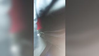 Tgirl empties her balls