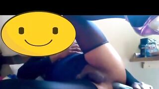 Ladyboy likes to sex-toy his butt