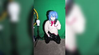 PVC Kigurumi Cosplayer Madoka Uniform Sex toy and Breathplay