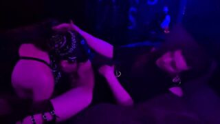 We get stuck in the elevator previous to going to a kink party - VLOG