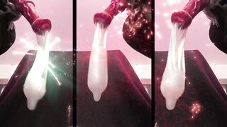 JOI Cum Tutor Cum fast in 1 Minute and slurp out the Fuck-rubber ! Huge Ejaculation Giant Horse Dong Shemale hentai