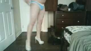 short shorts crossdresser