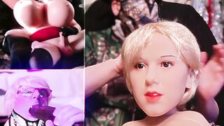 Golden-haired Doll Presentation and me clothed up Crossdresser Solo Music Compilation BBC Sextoy Sissy Bimbo Biggest Breasts Crossdressing Sucking Ebony Dick