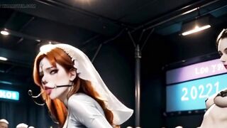Anime Trans Brides Wild Sex at a Copenhagen Bachelorette Party