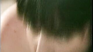 Tgirl with Monster Knob Screws Gal and Cum on Her