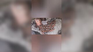 BBY PR3S Enjoys Coarse Rub And Soaked Cunt Laps