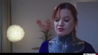 Tattooed Large Breasts Futanari Anal - Sabien Demonia & Dimitry Simonit