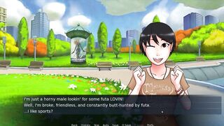 Futanari Dominant World - Beieng a Cumbucket on the Gym (4)