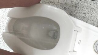 1St Time Standing to Void Urine in Public Restroom (Made a Mess!)