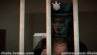 Futas Isabela, Sheva and Juliet -  Bang the police