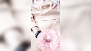 CUTE NEKO NYA WITH a LARGE COCK vs CONSTRICTED DONUT CREAMPIE who Won?