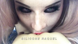 RAQUEL PLEASES YOUR SCHLONG AND VAGINA - FEMALE MASKING