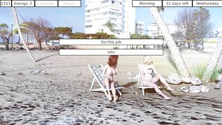 Futanari Paradise - Intimate Yoga Lessons (three)