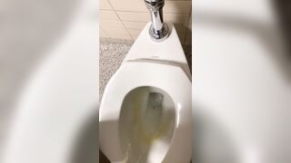 Urinate in Public Stall