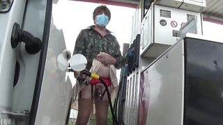 transgender travesti sounding urethral  outdoor underware 73a