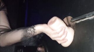 CROSSDRESSER in HOT EBONY UNDERWARE in SWINGER CLUB CHARLIE