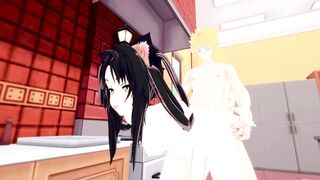 3 Homosexual Guys and 1 Trans Sex Steam Teach [3d Anime Uncensored]