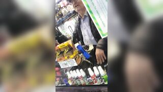 Gas Station Dude like to watch me Play with myself