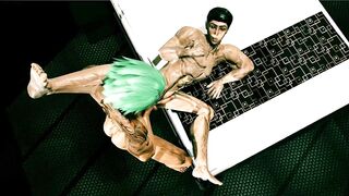 Arena 7 MUSCLE FUTANARI BANGS HUNK