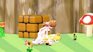Shemale Hentai Daisy Screwing Princess Peach Anal Doggy Style Loop (Super Mario Anime)