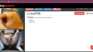 Sissy Riding Sex Toy For Stranger On DirtyRoulette